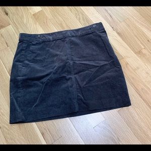 Banana Republic grey knit skirt